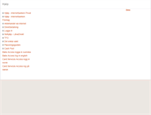 Tablet Screenshot of hjalp.swedbank.se
